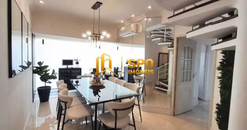 Cobertura à venda no Jardim Marajoara, 144 metros, Impecável!