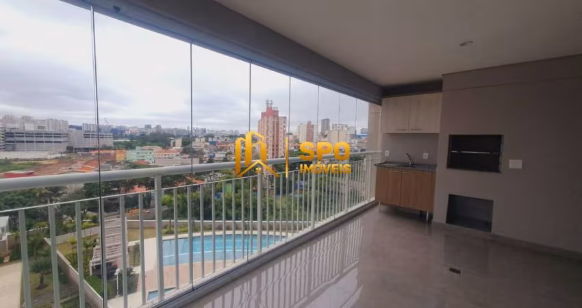 Apartamento para locação com 85 metros 3 quartos, 1 suíte com varanda Gourmet em Santo Amaro