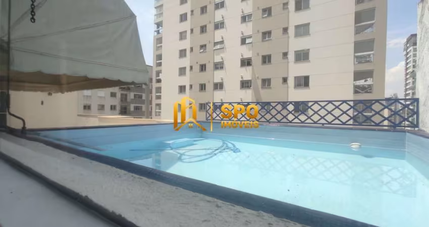 Venda - Cobertura Moema, 162m² terraço com piscina e churrasqueira