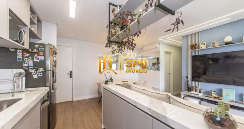 Apartamento à venda com 65 metros quadrados, 2 quartos e 1 vaga