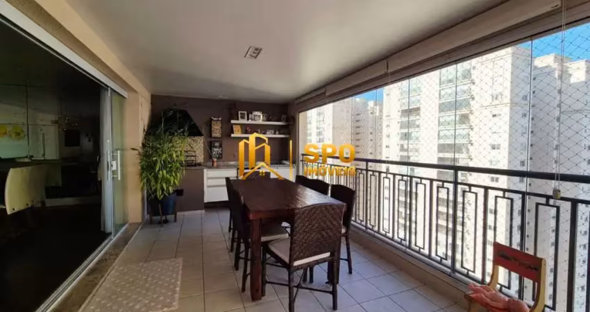 Apto a venda condomínio viva 163m², 3 quartos, 3 suítes, 3 vagas e varanda gourmet, jd campo grande