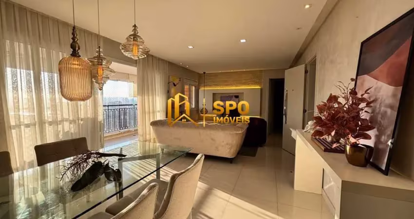 Condominio viva, apto à venda  ou locação   mobiliado de 133m², 3 dormitorios, 1 suíte,, 2 vagas