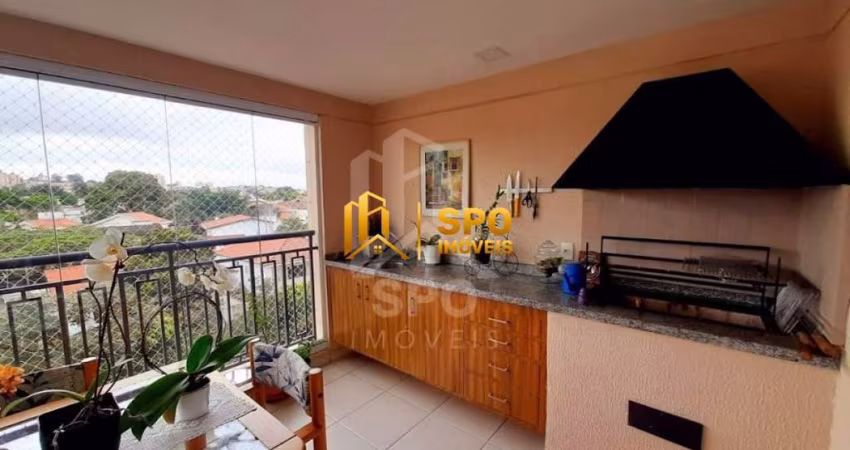 Apto a Venda Condomínio Viva 163m², 4 quartos, 3 suítes, 3 vagas e Varanda Gourmet, Jd Campo Grande