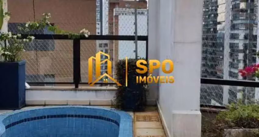 cobertura venda Campo Belo 3 dorm (1 suíte) terraço com piscina,