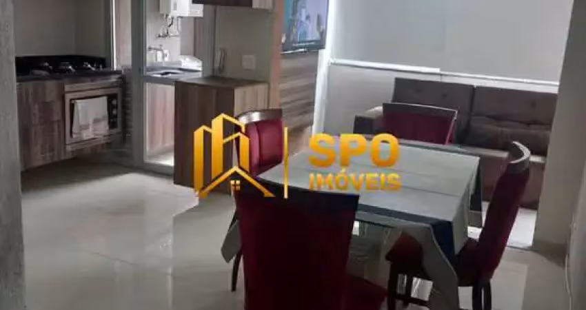 Apartamento mobiliado para locação no campo belo, 49 metros, 1 suíte, vaga, depósito e lazer