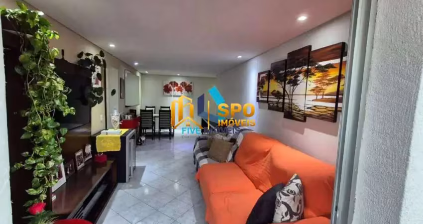 Apartamento à venda 90 metros, 3 quartos, 1 suíte, vaga, lazer - campo grande/sp