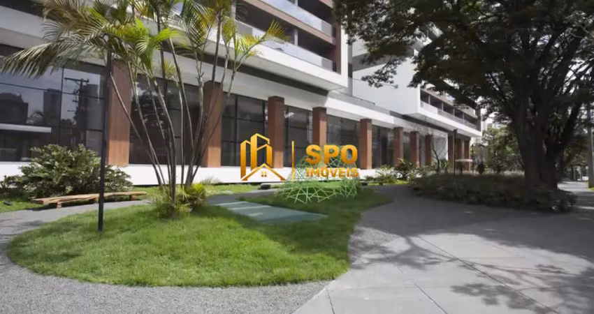 Studio mobiliado de 44m² no brooklin e 1 vaga de garagem