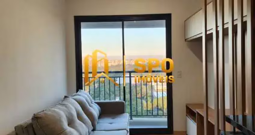 Cond next one, studio mobiliado de 33 metros para locação no alto da boa vista