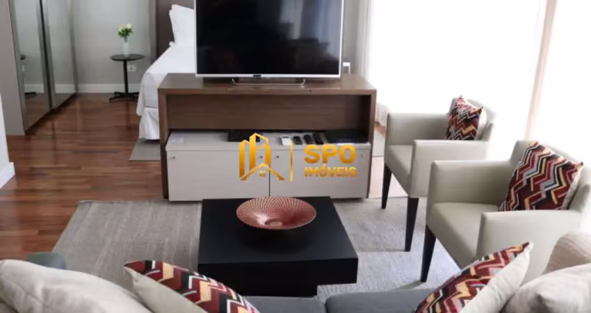 'apartamento mobiliado para locação vila olímpia 68m², 2 vagas'