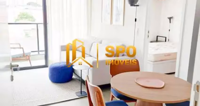Apartamento de 40m² em pinheiros | 1 suíte + varanda | 1 vaga | próximo à faria lima