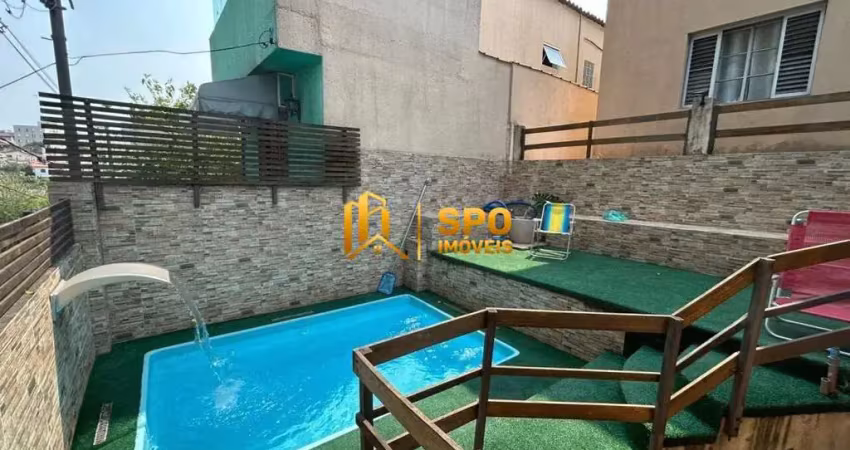 2 sobrados prontos para morar e ou investir em aluguel com área de lazer piscina e churrasqueira