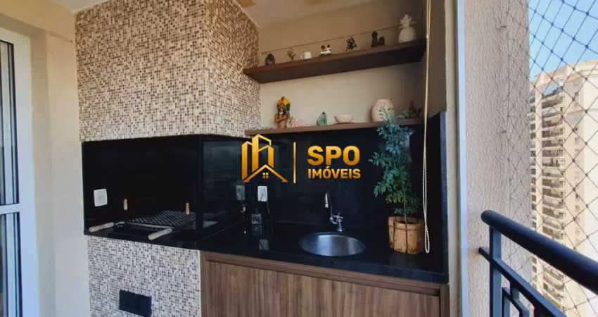 Apto 133m² com varanda gourmet para locação,  no cond. viva com 3 dormitórios 1 suítes,