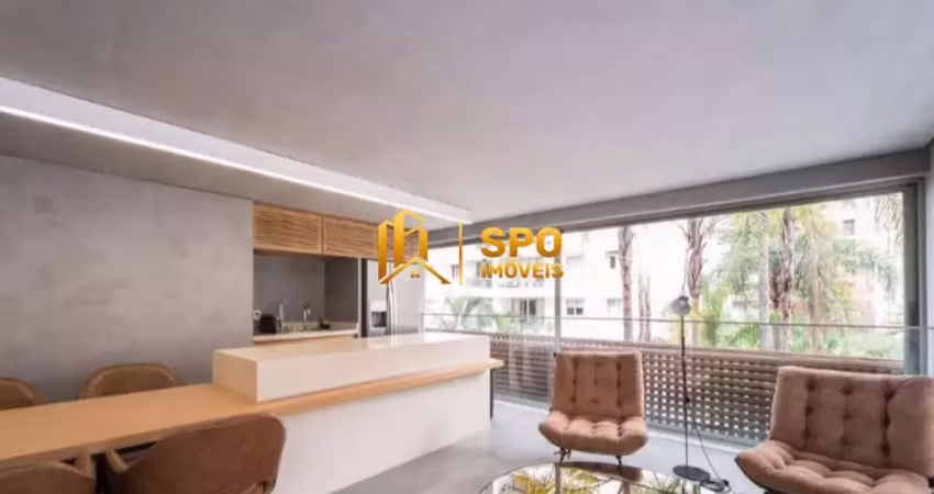 'excelente apartamento mobiliado novinho 85m², 1 vaga no itaim bibi'
