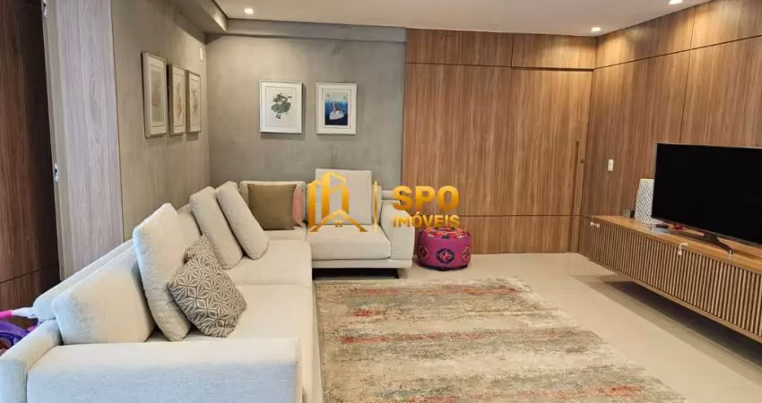'apartamento para locação mobiliado no itaim-bibi, 180m², 2 vagas'