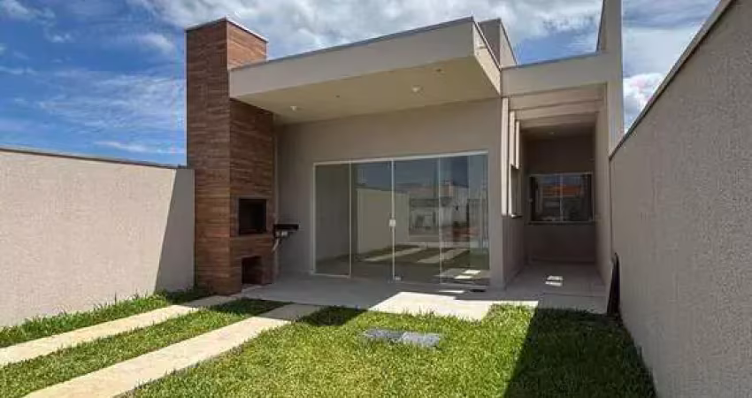 Maravilhosa casa nova à venda com 3 quartos,1 suíte, 70m²  no eliane em guaratuba.