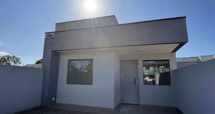 Casa nova à venda em guaratuba, piçarras, com 2 quartos, 62m²