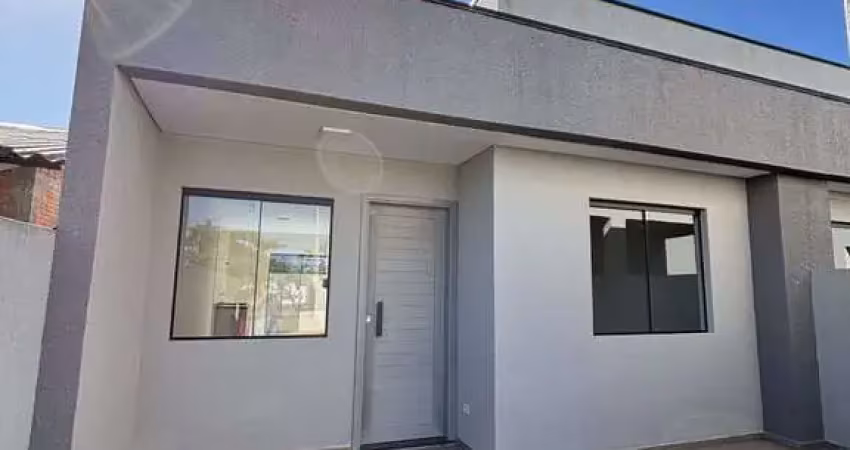 Casa nova à venda em guaratuba, piçarras, com 2 quartos, 54m²