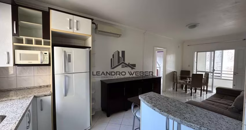 Apartamento semimobiliado à venda no Real Parque – São José | 2 Dormitórios | Sacada com Churrasqueira | Vaga Coberta