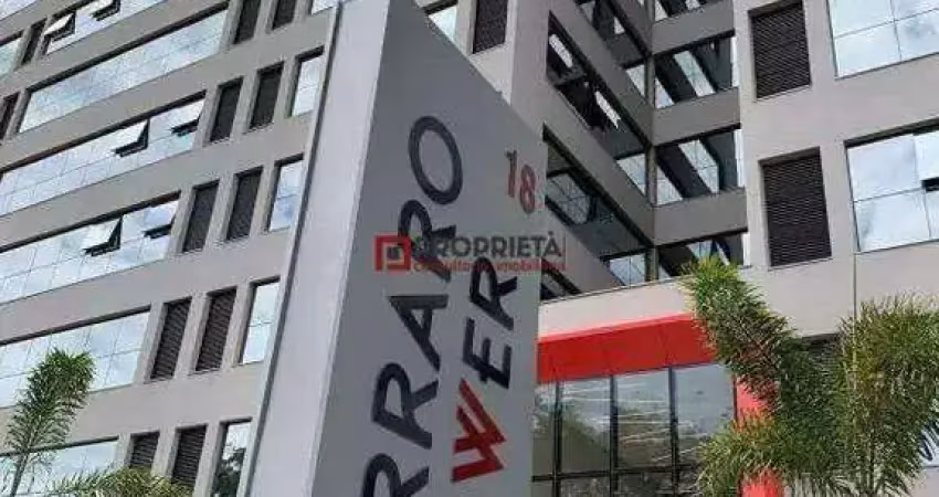 Sala para venda - carraro tower, 2 banheiros, 1 vaga - vila santista - atibaia