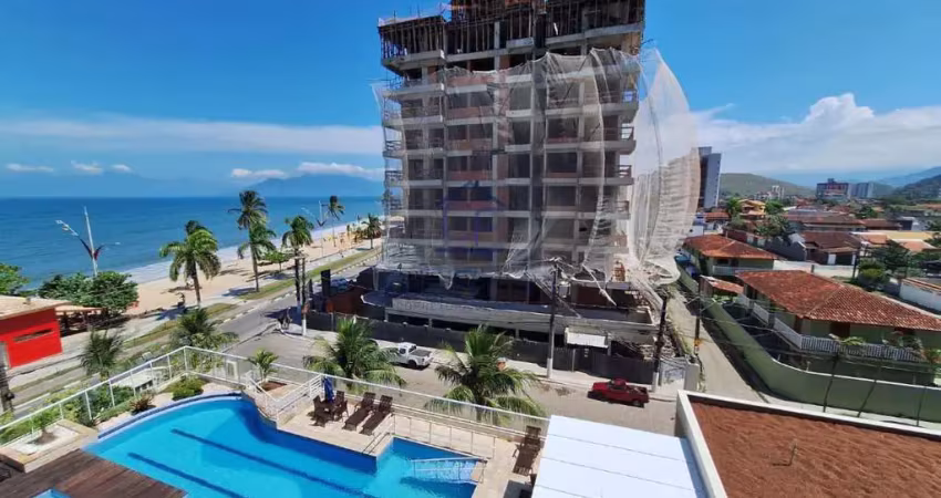 Excelente apartamento frente mar à venda de 3 dormitórios na martim de - caraguatatuba/sp