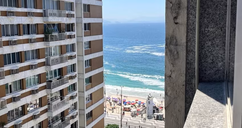 Apartamento a 100 metros da praia de Copacabana, com 04 quartos, 02 vagas de garagem, Rio de Janeiro–RJ.