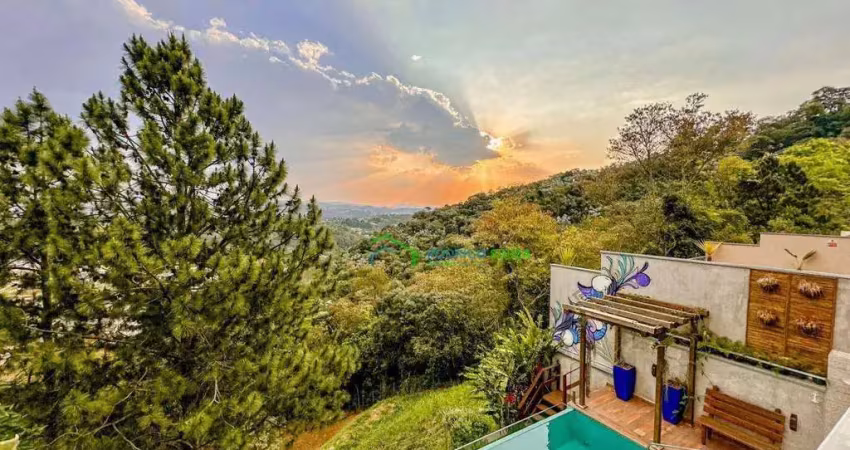Casa com 4 dormitórios à venda, 460 m²  - condomínio valville 1  - santana de parnaíba/sp
