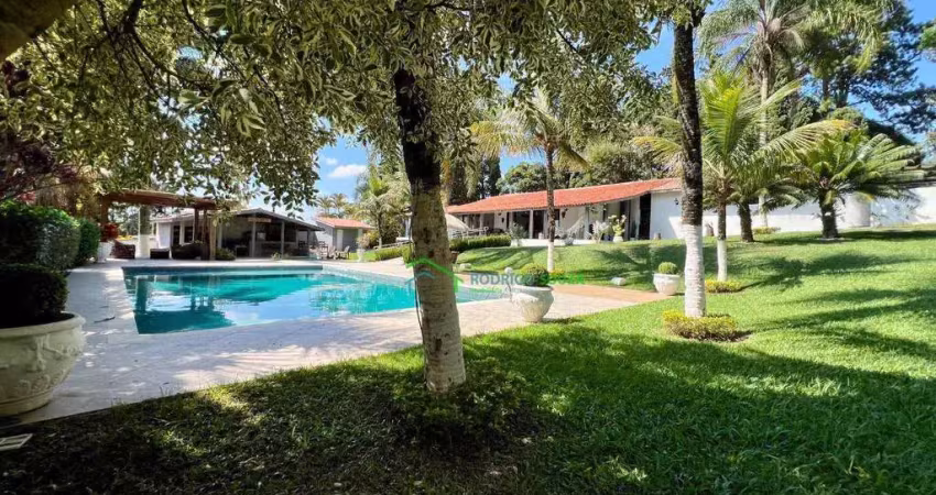 Casa com 6 dormitórios à venda, 600 m² por r$ 2.560.000,00 - chácara das paineiras - carapicuíba/sp