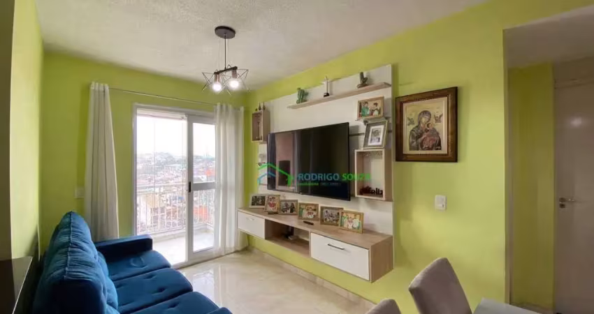 Apartamento com 2 dormitórios à venda, 50 m² por r$ 260.000,00 - vila ester - carapicuíba/sp
