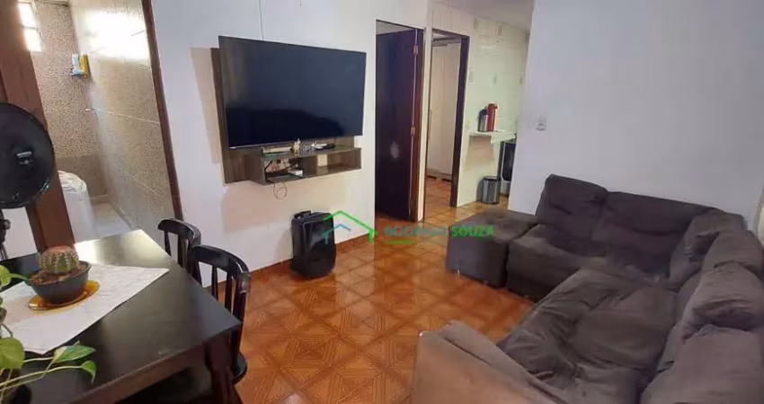 Apartamento com 2 dormitórios à venda, 39 m² por r$ 145.000,00 - cohab v - carapicuíba/sp