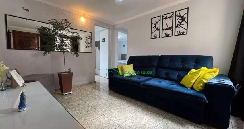Apartamento com 2 dormitórios, 48 m² - venda por R$ 165.000,00 ou aluguel por R$ 1.350,00/mês - Vila Silviânia - Carapicuíba/SP