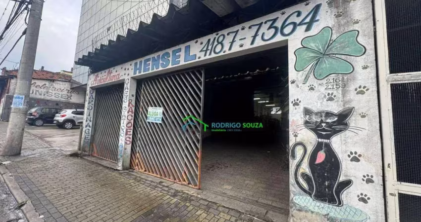 Salão para alugar, 80 m² por r$ 4.200/mês - vila silva ribeiro - carapicuíba/sp