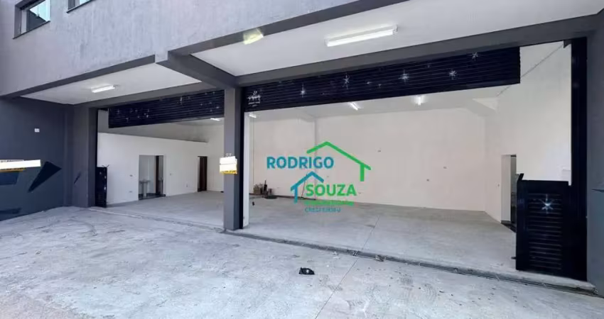 Salão para alugar, 95 m² por r$ 7.115,00/mês - centro - carapicuíba/sp