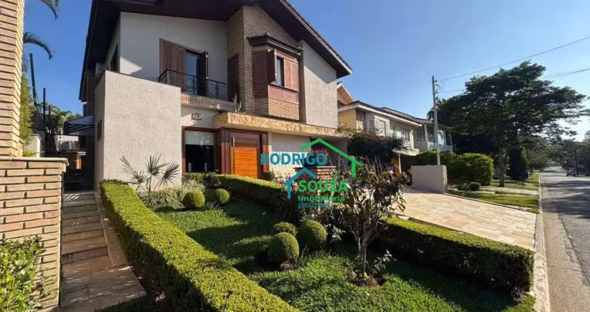 Casa com 4 dormitórios à venda, 388 m² por r$ 3.500.000,00 - praça da aldeia da serra i - barueri/sp