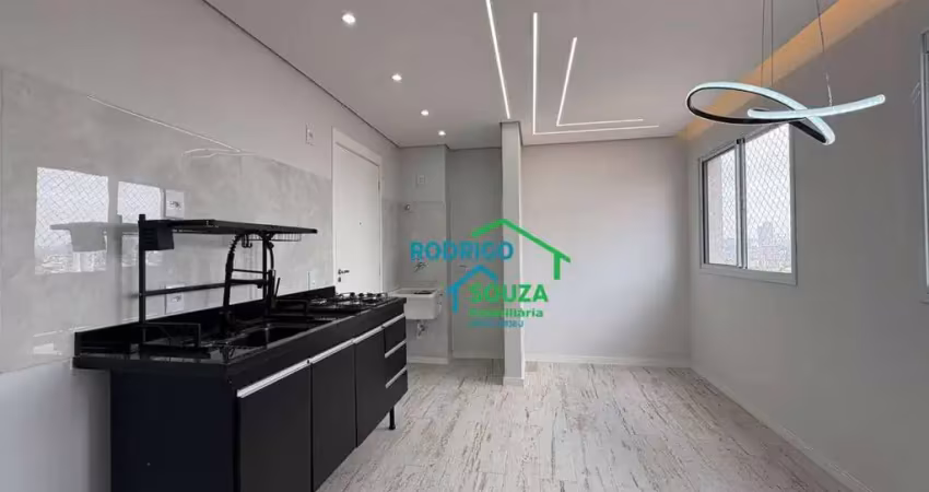 Apartamento com 2 dormitórios para alugar, 36 m² por r$ 2.446,73/mês - vila sul americana - carapicuíba/sp