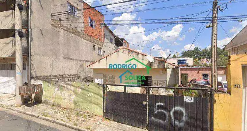 Terreno à venda, 250 m² por r$ 350.000 - parque santa teresa - carapicuíba/sp