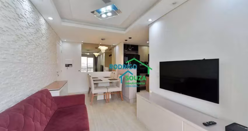 Apartamento com 2 dormitórios para alugar, 48 m² por r$ 3.100,20/mês - parque jandaia - carapicuíba/sp