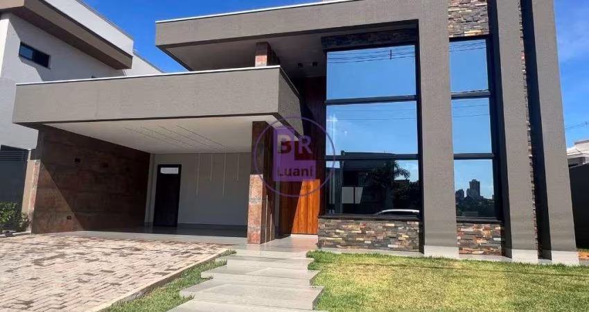 Belissima casa alto padrao em condominio fechado em Cambe