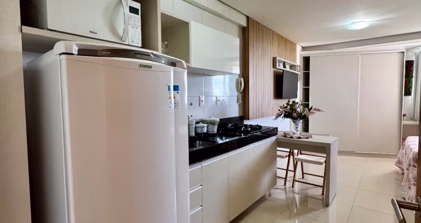 Alugo apartamento mobiliado no Jardim Oceania