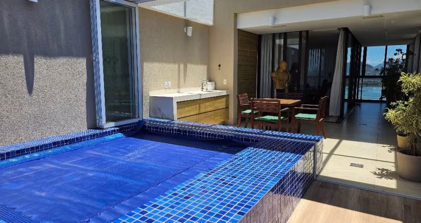 Apartamento de Luxo com Vista Mar na Barra da Tijuca - 3 Quartos, 3 Suítes, 3 Salas, 5 Banheiros, 3 Vagas - Condomínio Mediterrâneo - Sol da manhã
