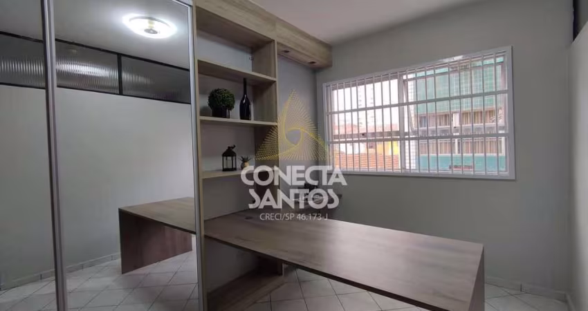 Sala mobiliada na Vila Belmiro, Santos, Cod: 105