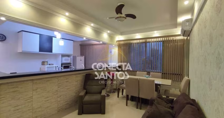 Apto 2 suítes José Menino Santos R$640mil Cod: 814