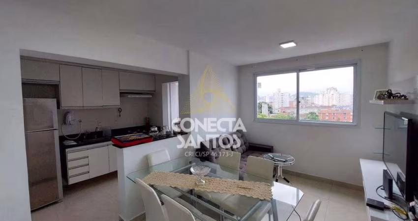 Apto 01 suíte Marapé, Santos R$ 399 mil, Cod: 887