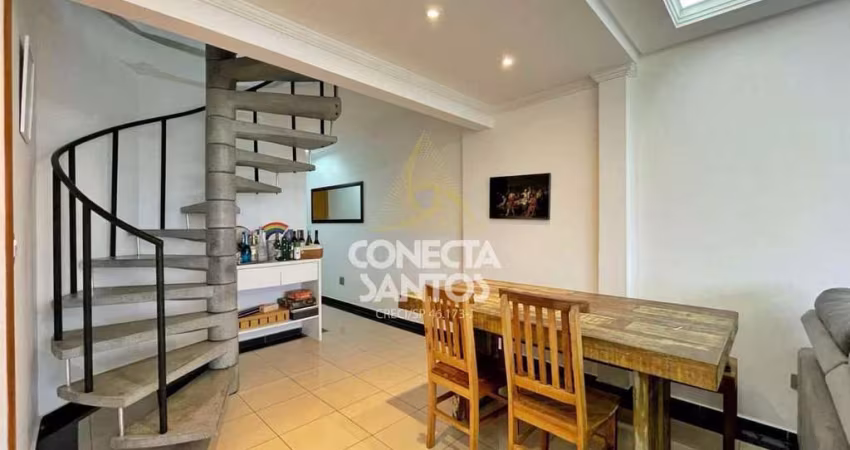Aluga-se ou Vende-se Cobertura Tríplex em  Santos