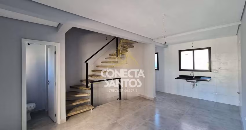 Casa 2 suítes, Marapé, Santos R$ 865 mil, Cod: 404