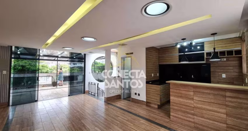 Aluga-se Sobreposta Alta Comercial Gonzaga /Santos
