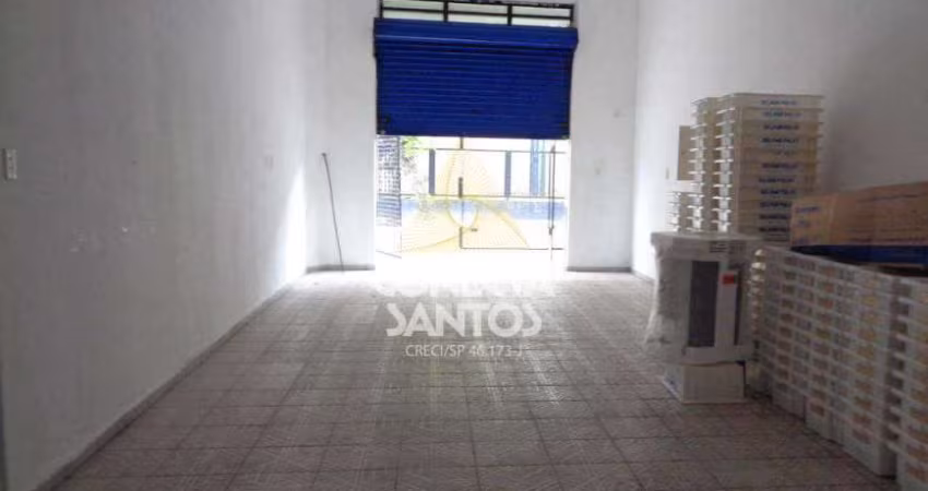 Loja de Rua no Macuco em Santos, Cod: 132