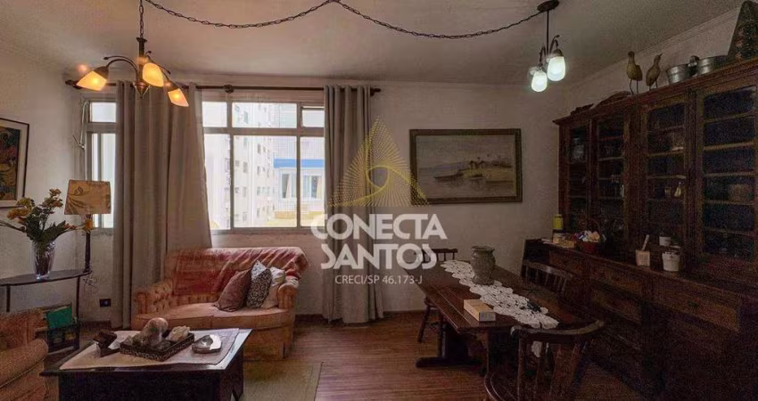 Apto c/ 2 quartos, Boqueirão, Santos - Cod: 1219