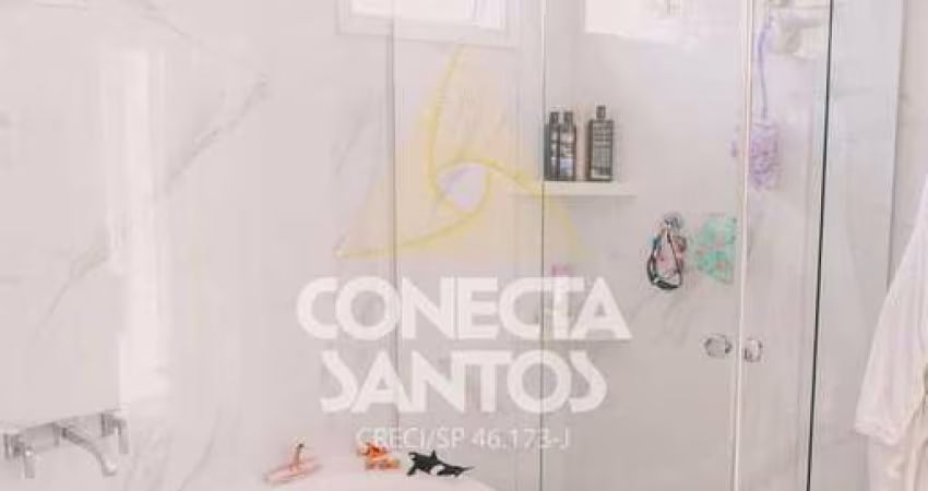 Apto c/ 3 suítes, Ponta da Praia, Santos-Cod: 1223