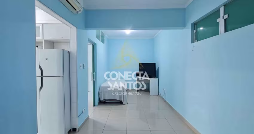 Apto 1 quarto, José Menino, Santos, Cod: 661