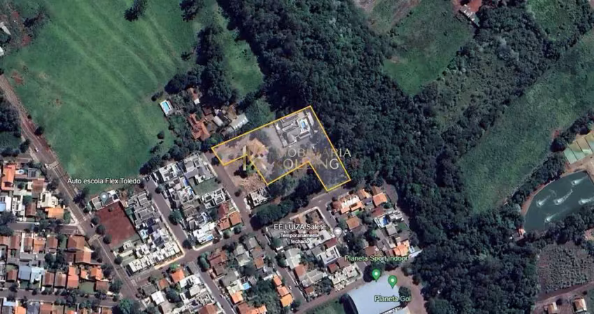 Terreno á venda com área total de 5.650,14 m , vila industrial, toledo - pr